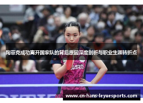 陶菲克成功离开国家队的背后原因深度剖析与职业生涯转折点